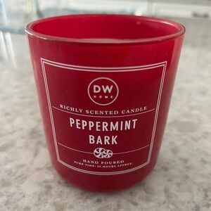DW Home Red Peppermint Bark Scented Candle